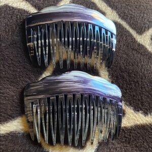 Modele Depose French Vintage 80’s Side Hair Combs